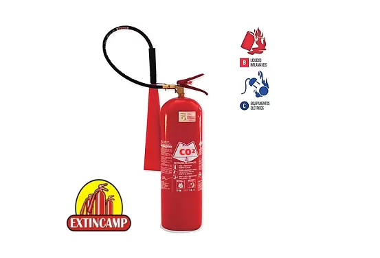 Extintor CO2 6 KG - Curitiba
