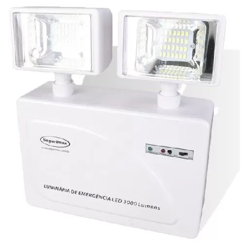 Luminária de Emergência 3000 LUMENS